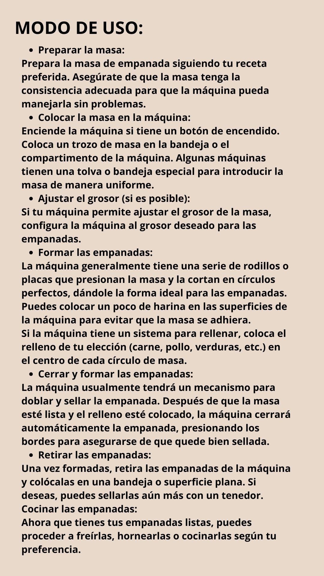 Tu nuevo aliado en la cocina: molde fácil y rápido para empanadas